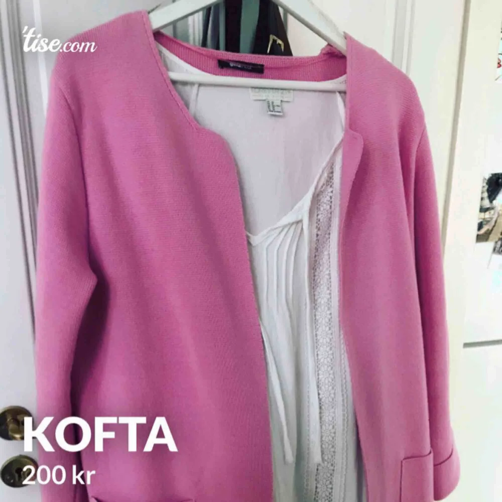 Kofta Gina Tricot, använt några gånger så det är nästan som ny. . Stickat.