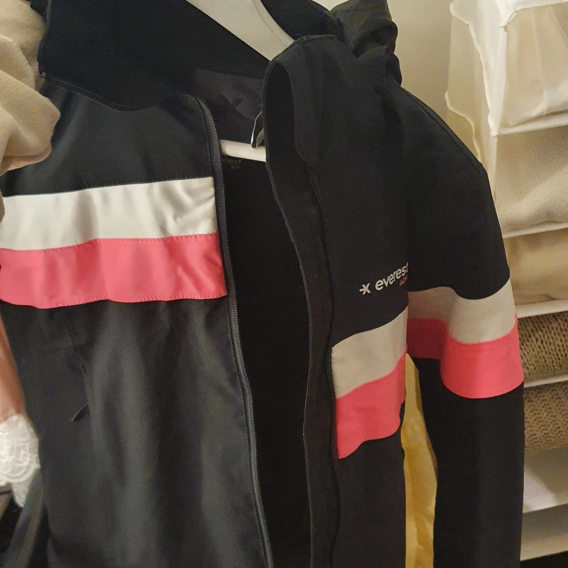 Rosa Neon skidjacka  - 90