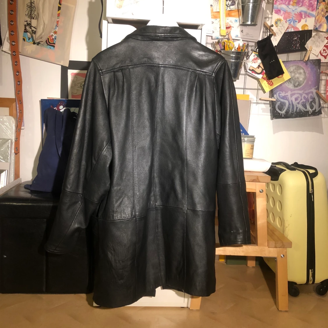 Läderjacka - 90