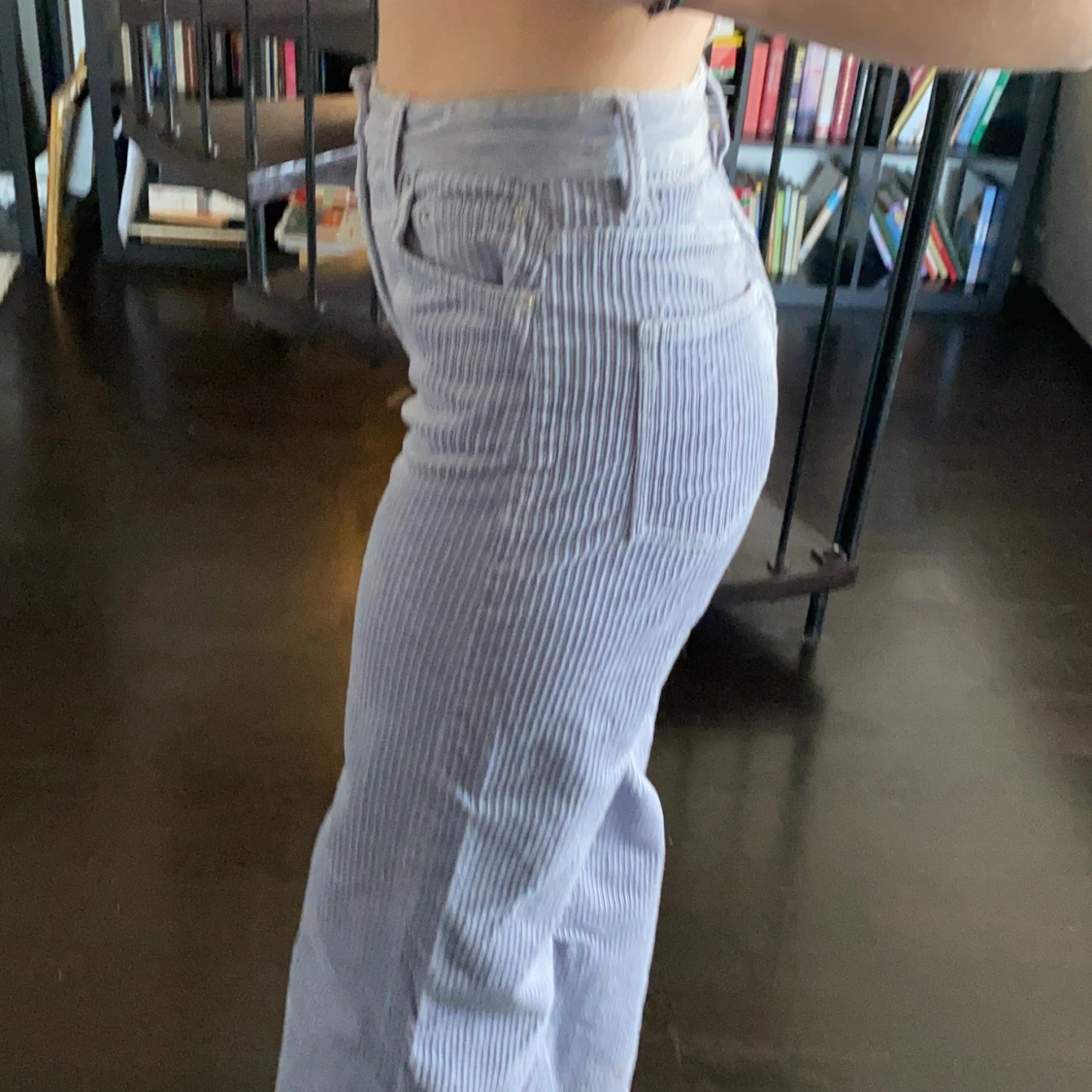 Ljuslila manchesterbyxa - 91