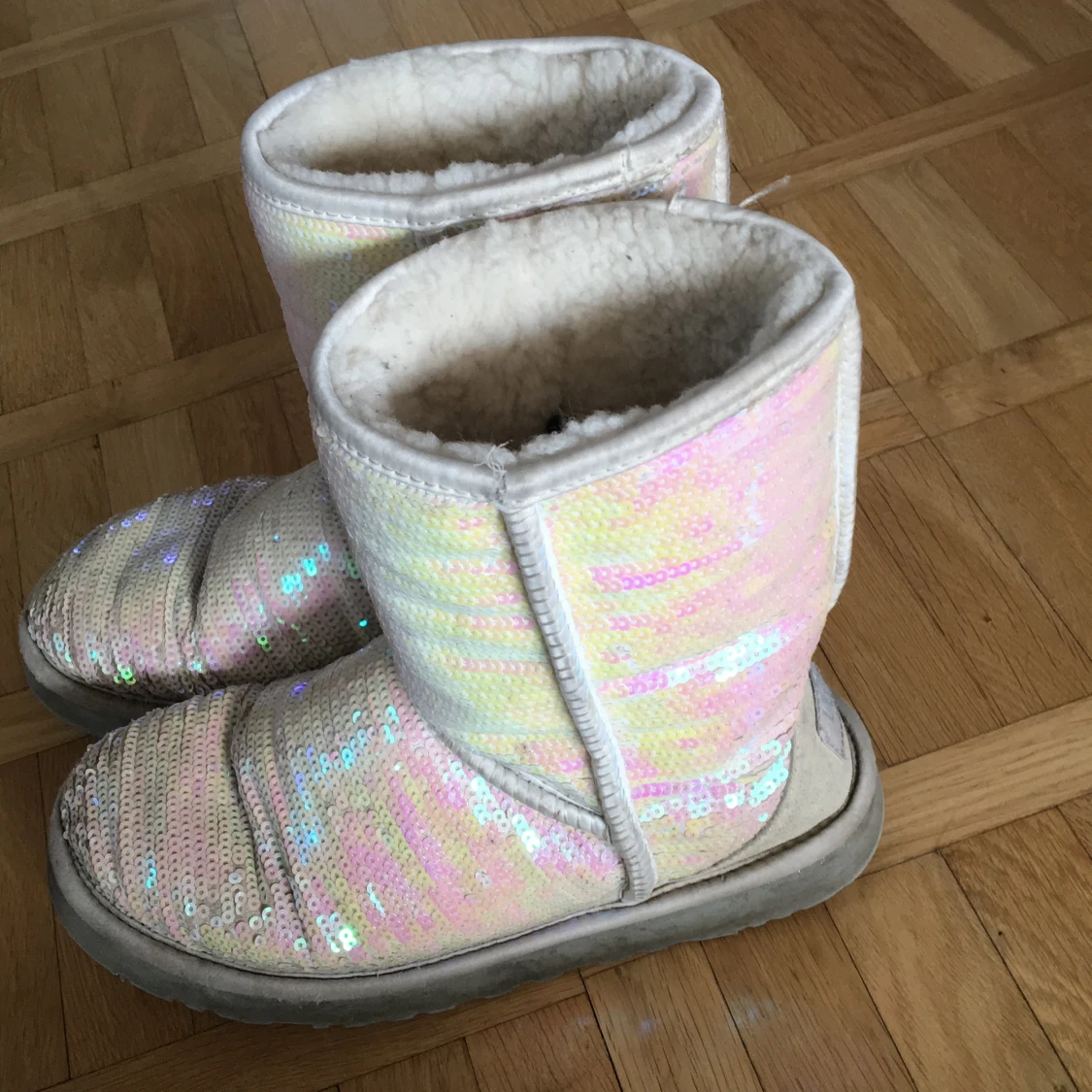 Äkta uggs, använda