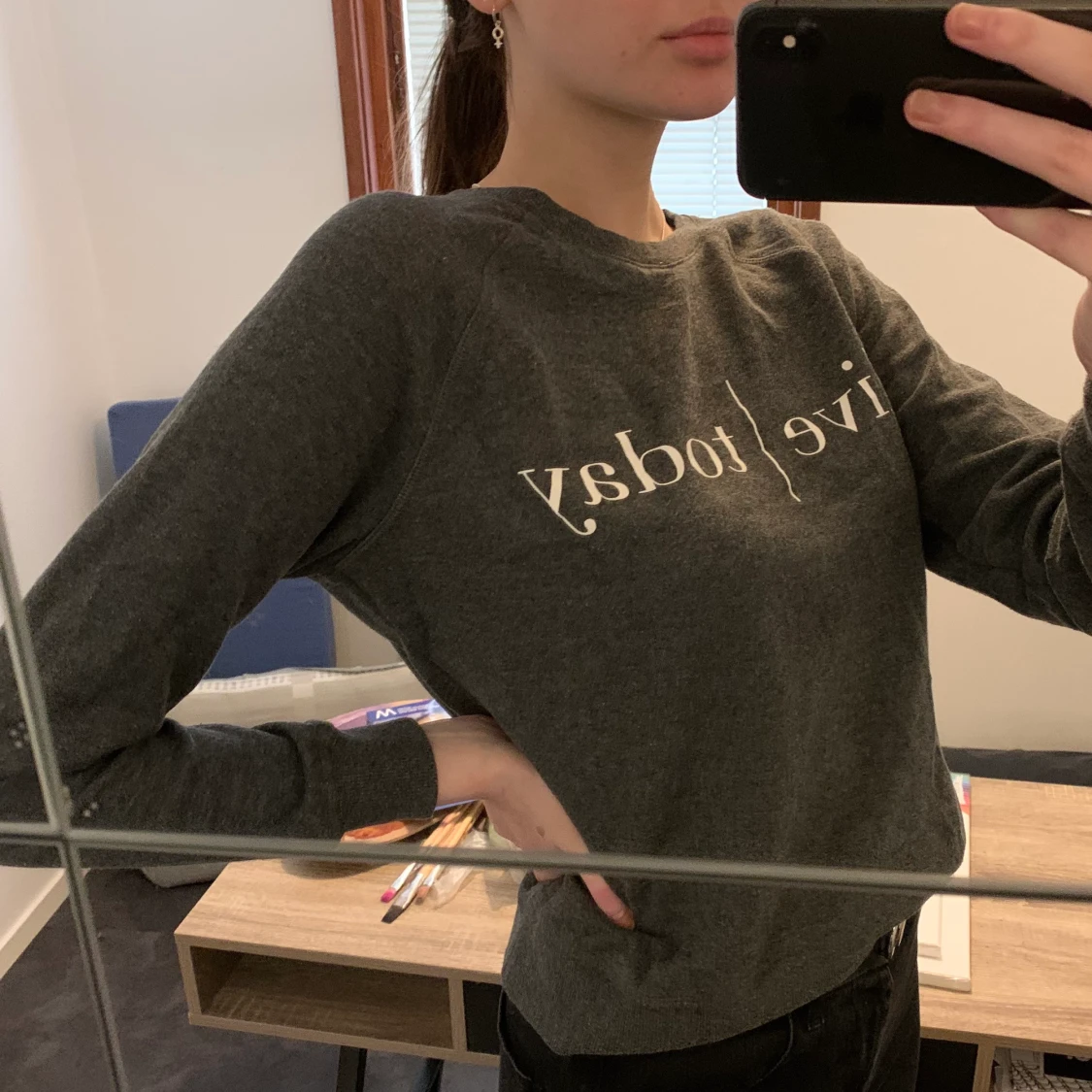 Långärmad tröja - 90