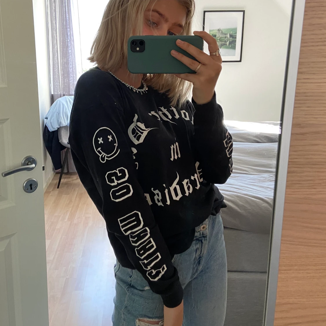 Svart tröja från Bik Bok