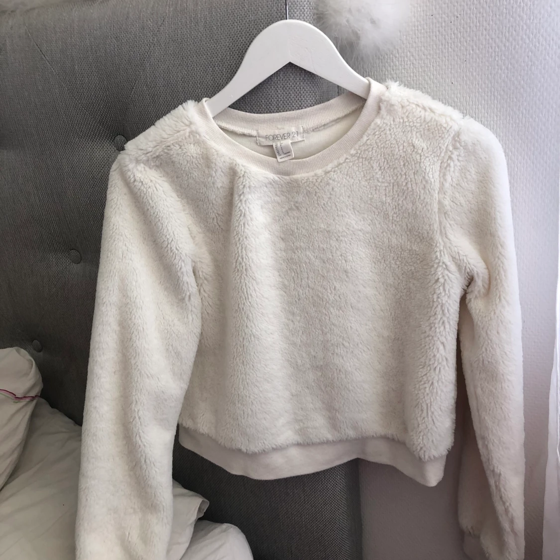Fluffig tröja stl. S