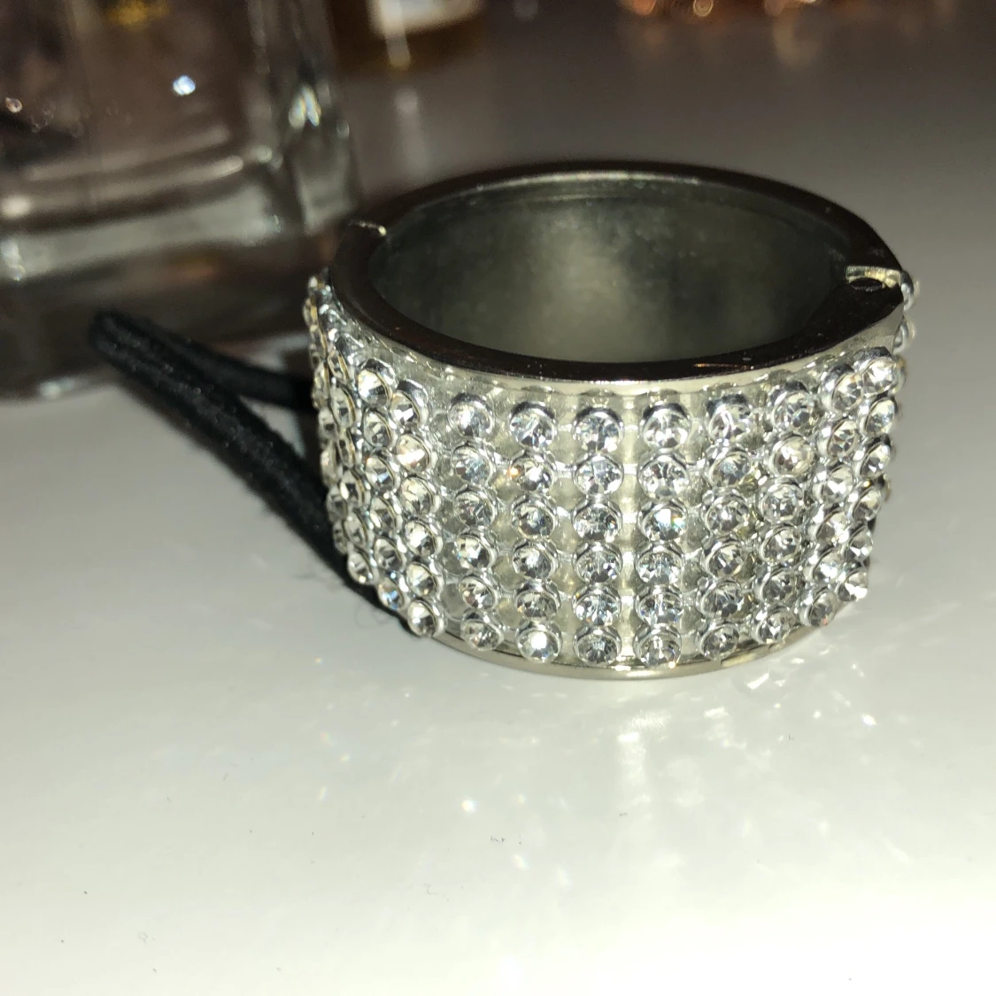 Glitter hårsnodd  - 91