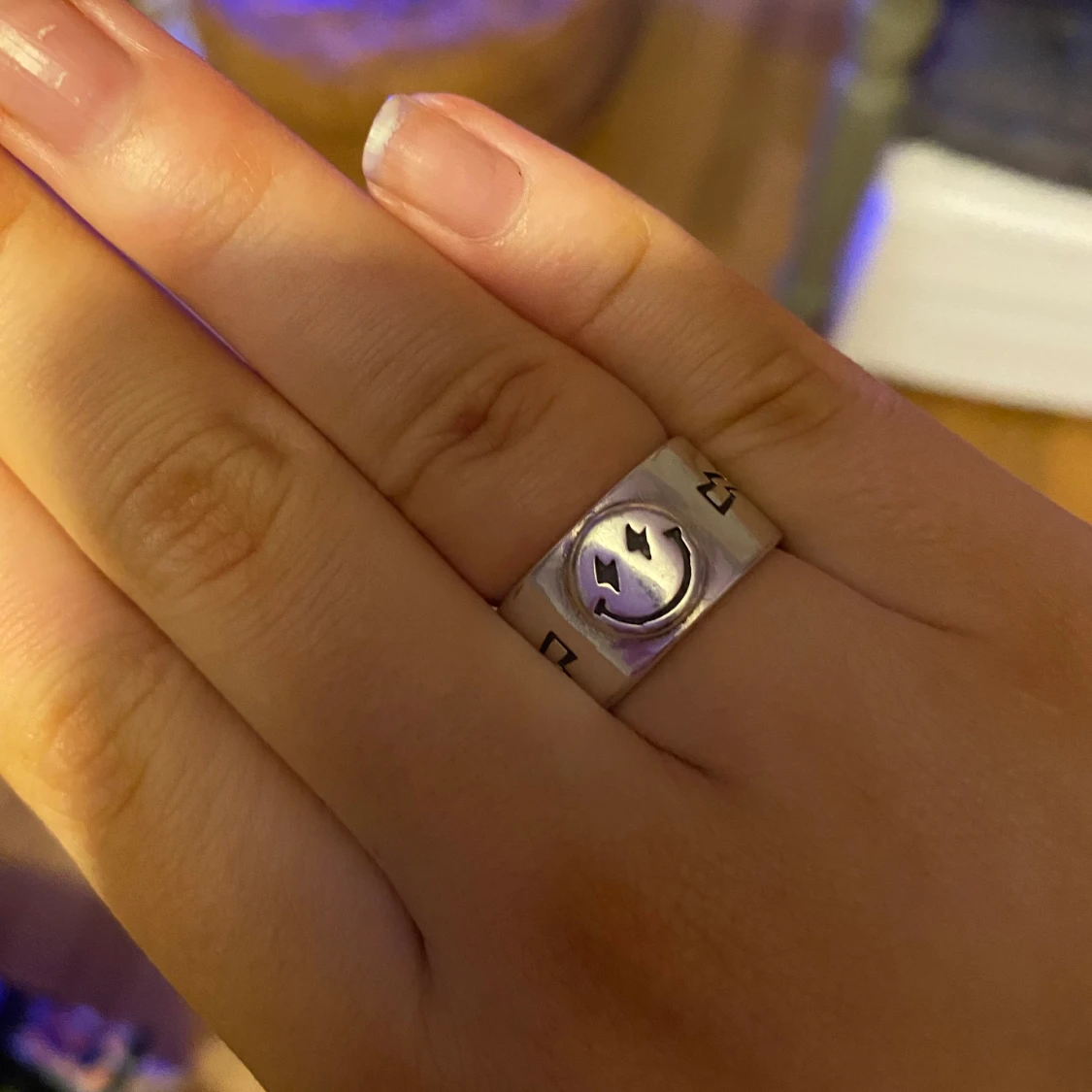 Silver ring☠️ - 90