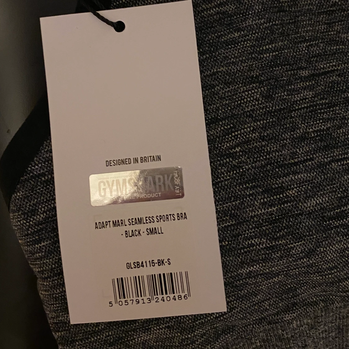 GYMSHARK - ADAPT MARL SEAMLESS SPORTS BRA - 91