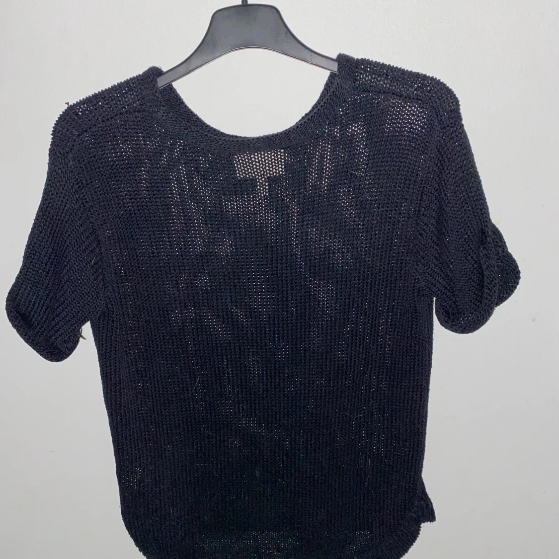 Svart stickad tröja - 91