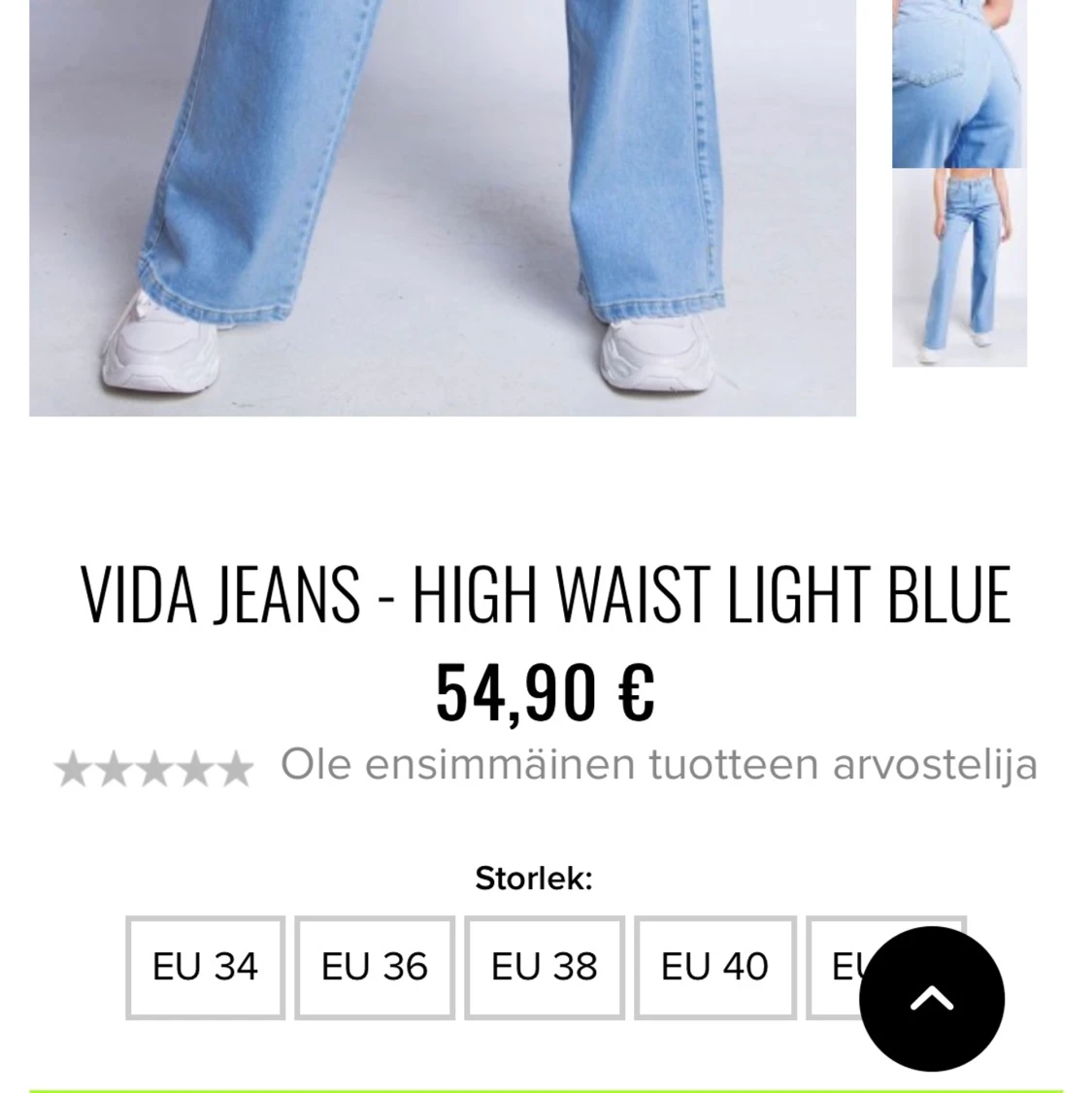 BYTES Wide leg jeans strl 36 mot 34! - 90