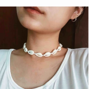  - En jätte fin snäck chocker som aldrig är använd 🐚  Köparen betalar för frakt! 39kr för skickar med blå påse för att snäckorna inte ska förstöras 📮 