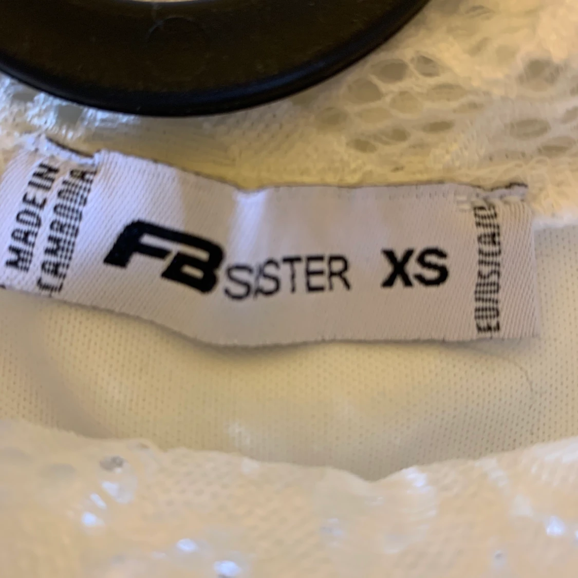 Spets topp, strl XS. - 91