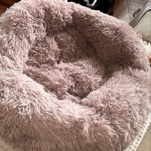 Hundsäng ny - Säljer en helt ny hundsäng inköpspris 1000kr säljes för 500kr då den var förliten för min hund. Passar ca ”fransk pitbull” eller om katten din vill ligga mysigt