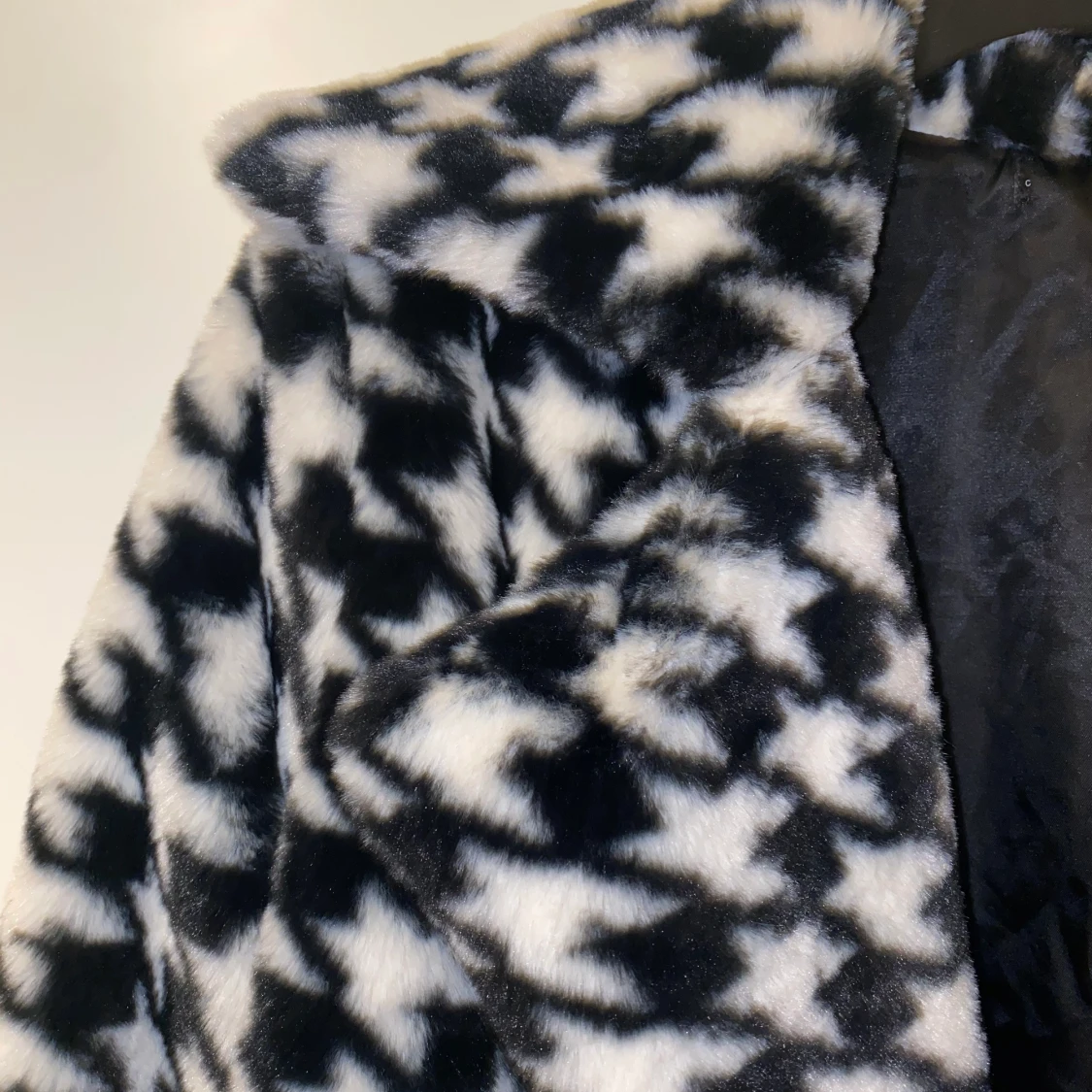 Snygg Kappa i Houndstooth stil - 91