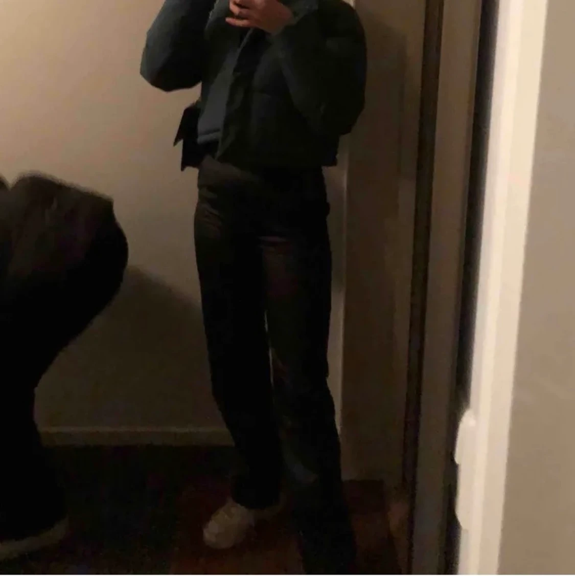 linn ahlborgs skinnbyxor från NA-KD - 90