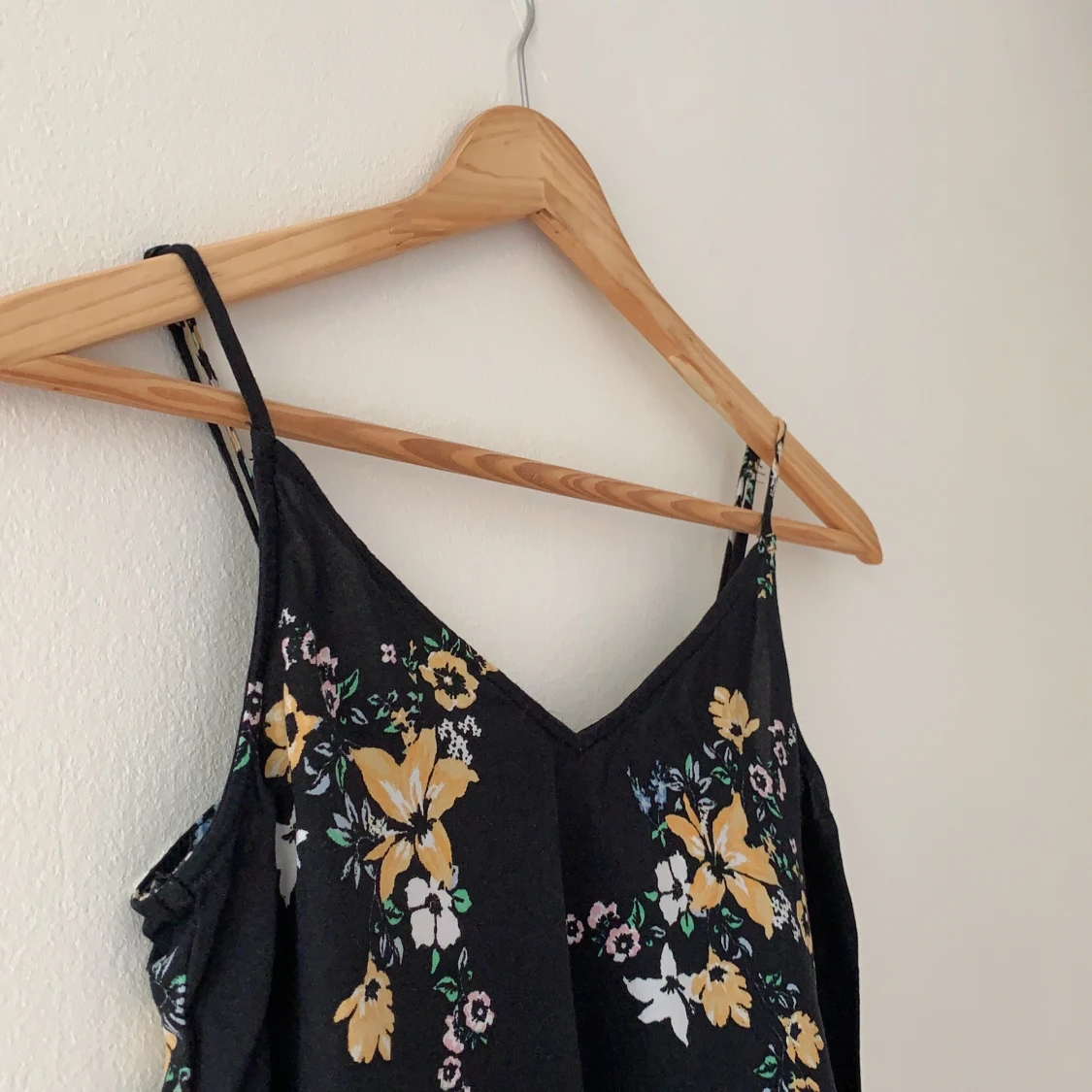 linne med blommigt mönster  - 90