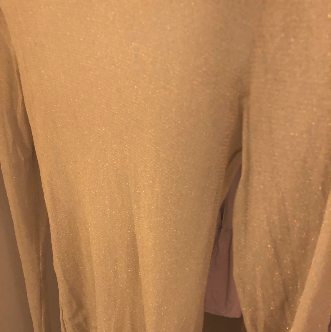 Glittrig mesh topp - 91