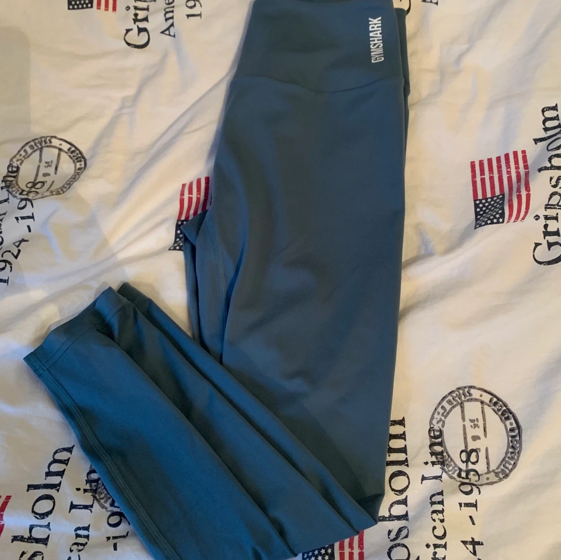 Gymshark 7/8 leggings blue  - 91