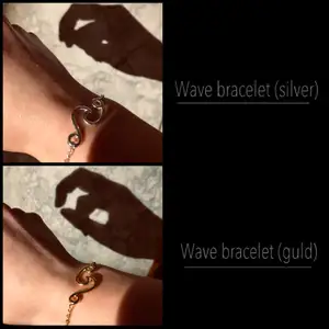 ༄Wave bracelet༄ (guld/silver) ••••kolla in mina andra smycken💞! Frakten blir 15kr hur mkt du än köper✨