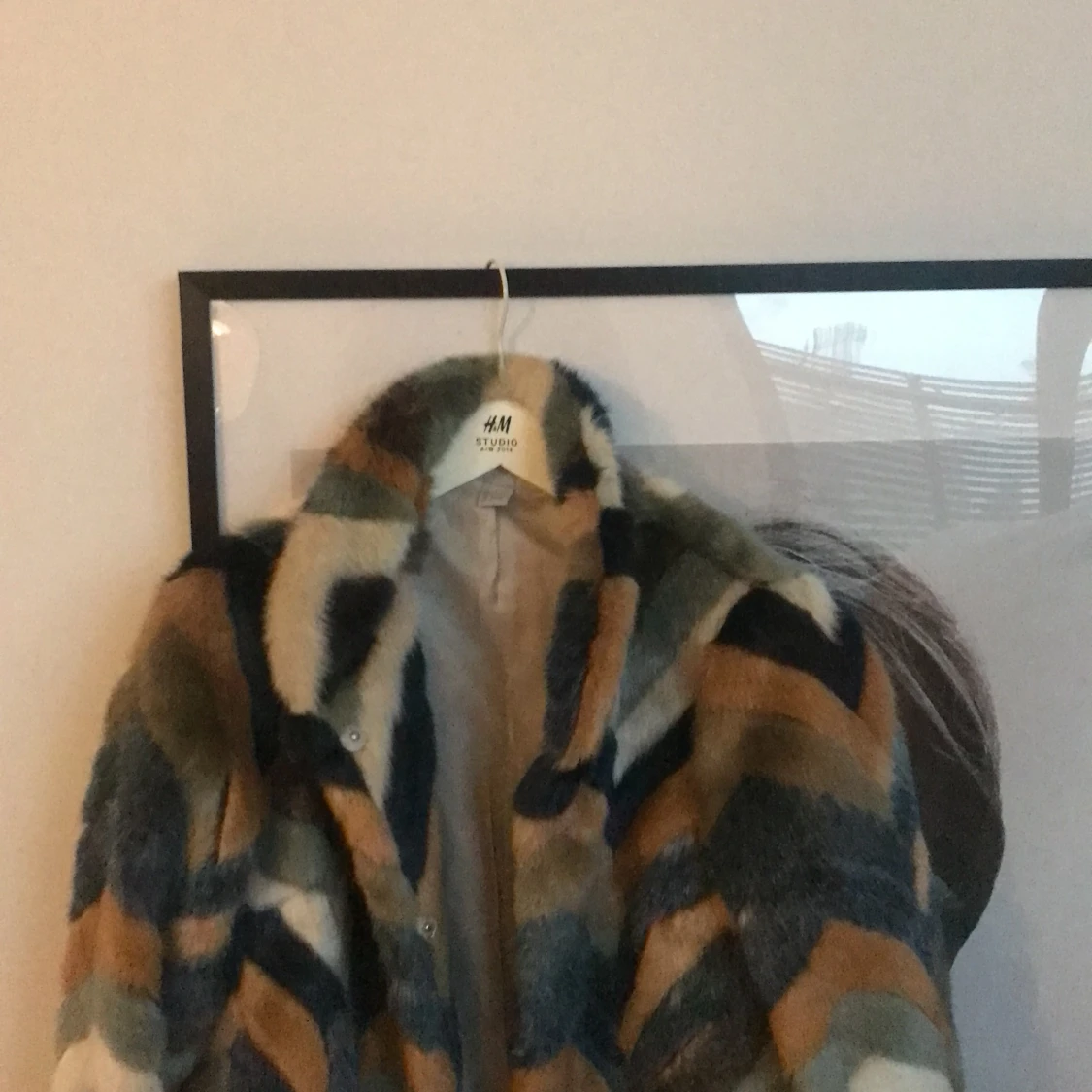 Super fin och tjock fakepäls  - 90