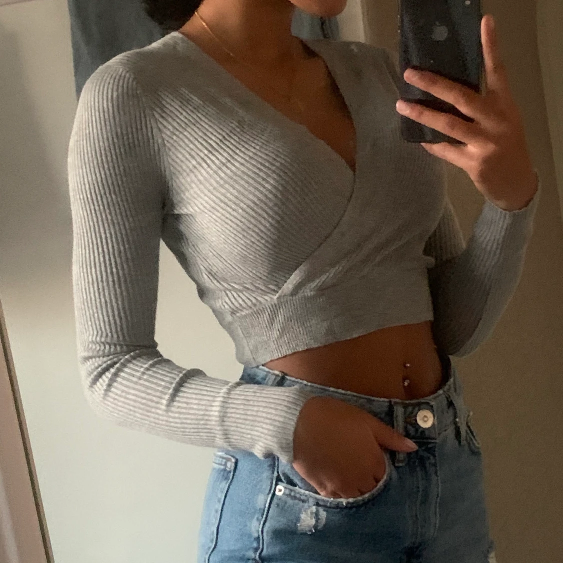 Stickad tröja  - 90