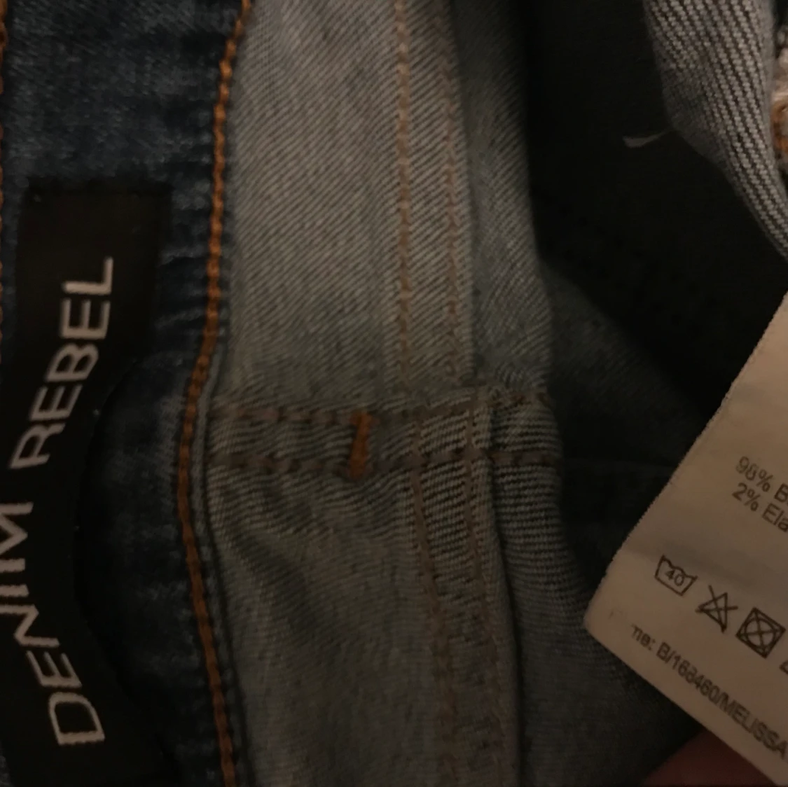 Lågmidjade jeans  - 90