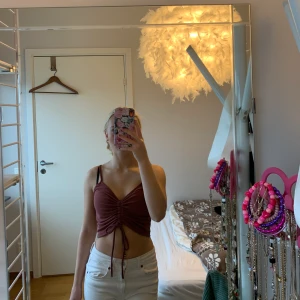 ZARA linne strl S - Lila/röd linne från Zara! Supersnyggt! Aldrig använd