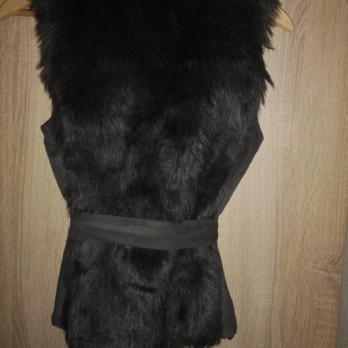 Fuskpäls brun från vila stl xs - 91