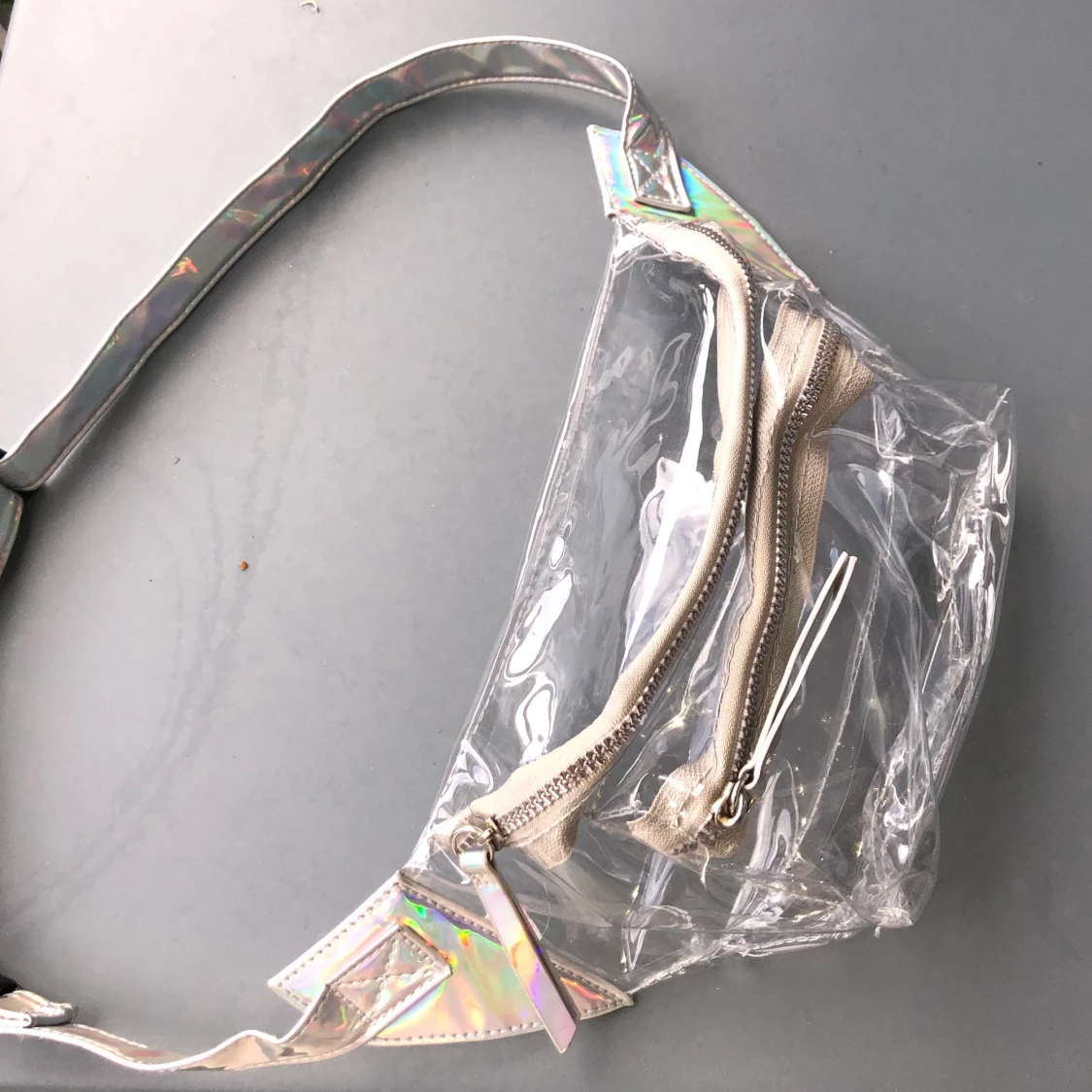 Genomskinlig fannypack - 90