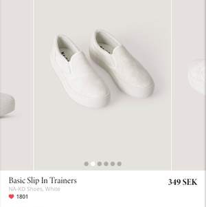 Helt oanvända skor från nakd pga en halv storlek för liten! Original pris: 350kr Nypris: 250kr 