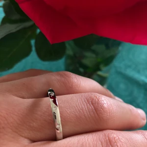 Helt ny ring med små stenar 🌷 - Helt ny ring med små stenar 🌷 •Silverfärg •Material: vet ej •21 mm •35 kr 📬Kan skickas mot fraktkostnad(11 kr) 📍Kan mötes upp i Mölnlycke 🚭Djurfritt och rökfritt hem