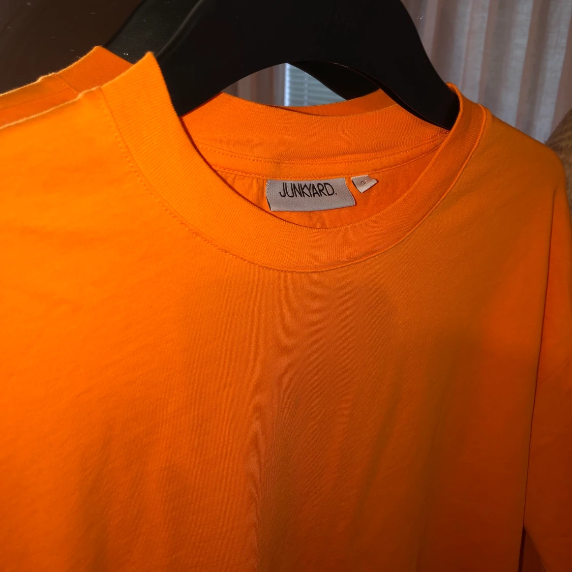 Orange långärmad tröja - 90