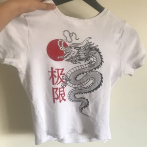 tröja - jättegullig topp med en drake på! storlek XS men passar lika bra på S! köparen står för frakten💖