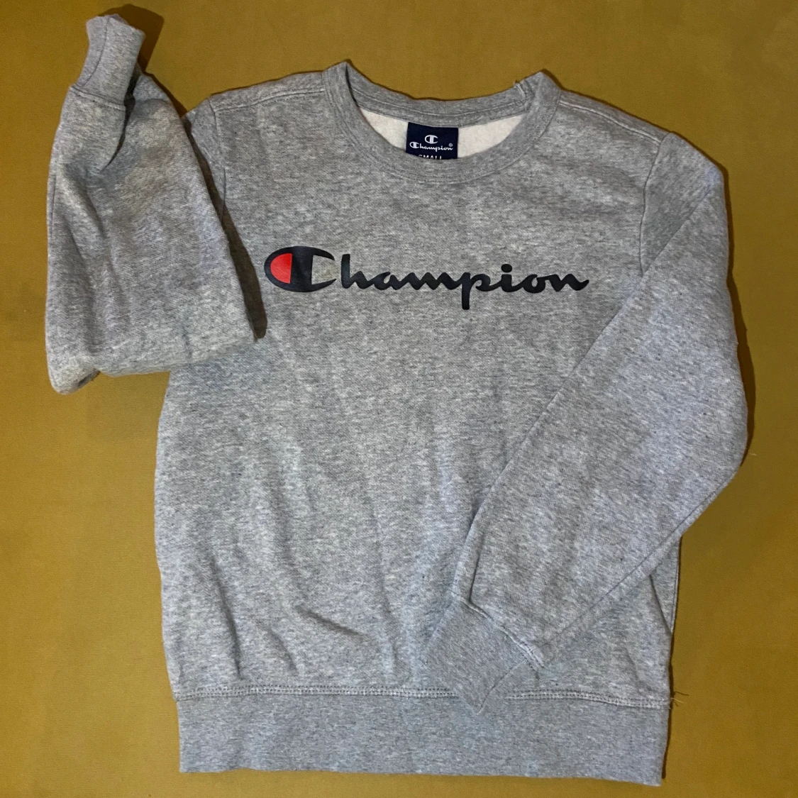 Champion tjocktröja stl 7/8 år