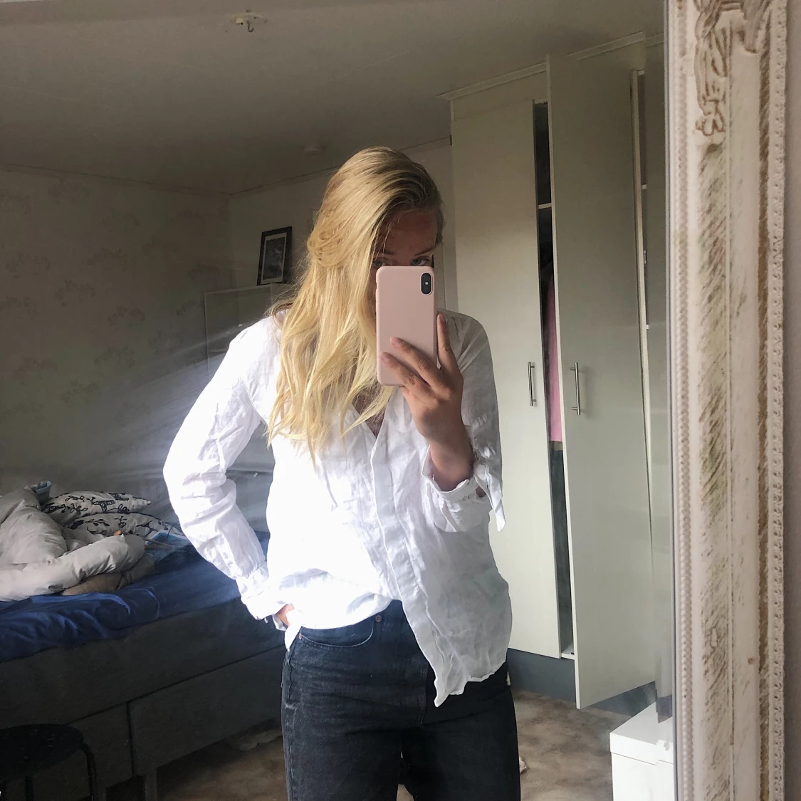 Vit skjorta från Massimo dutti - 90