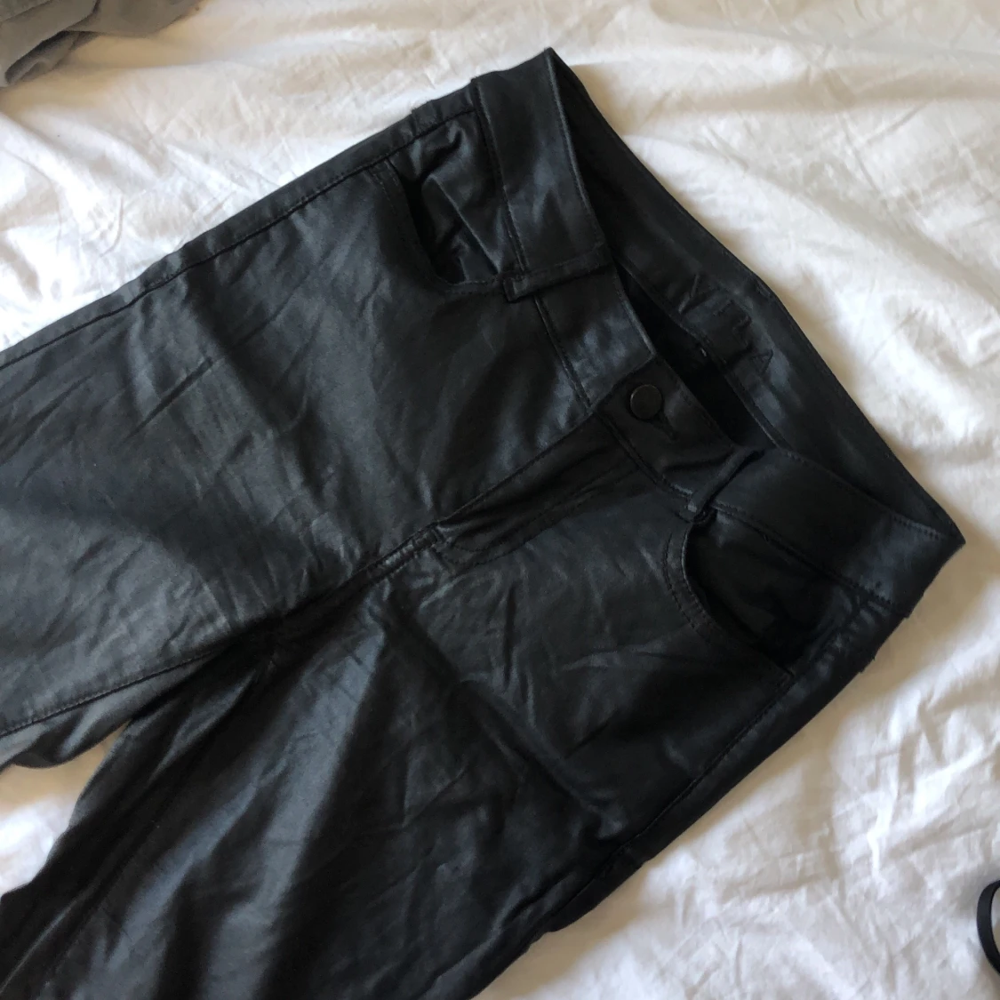 Svart Skinnbyxa - 90