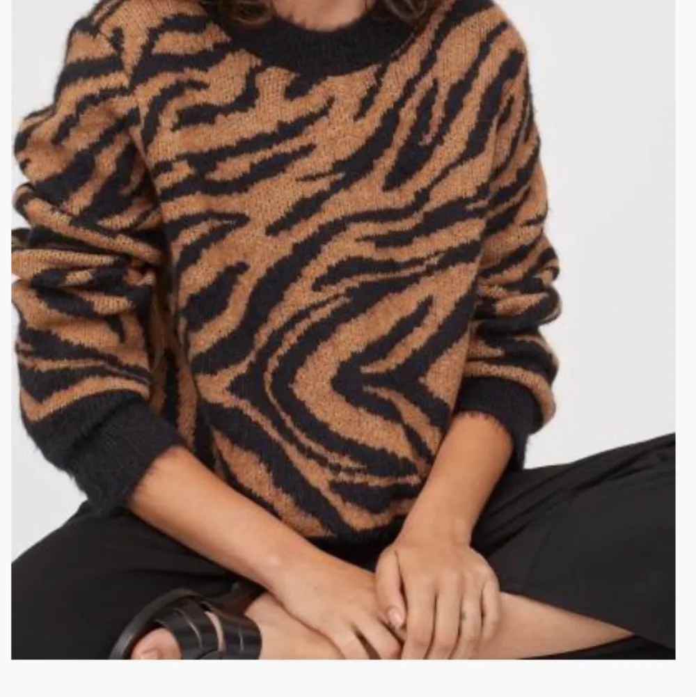 zebra tröja från h&m (lånad bild, men ser likadan ut irl) nypris 250 mitt pris 160 . Tröjor & Koftor.