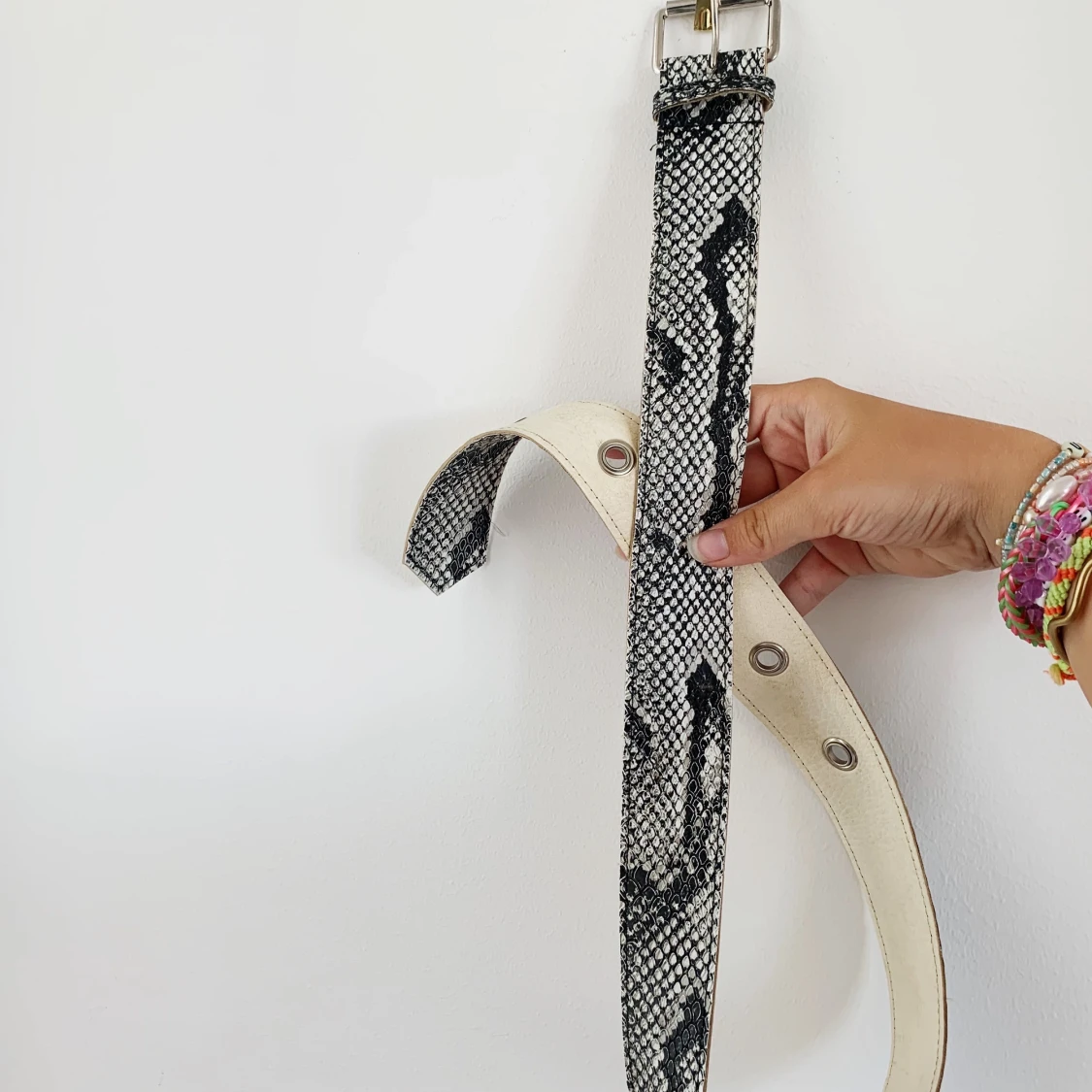 Skärp med snake-mönster