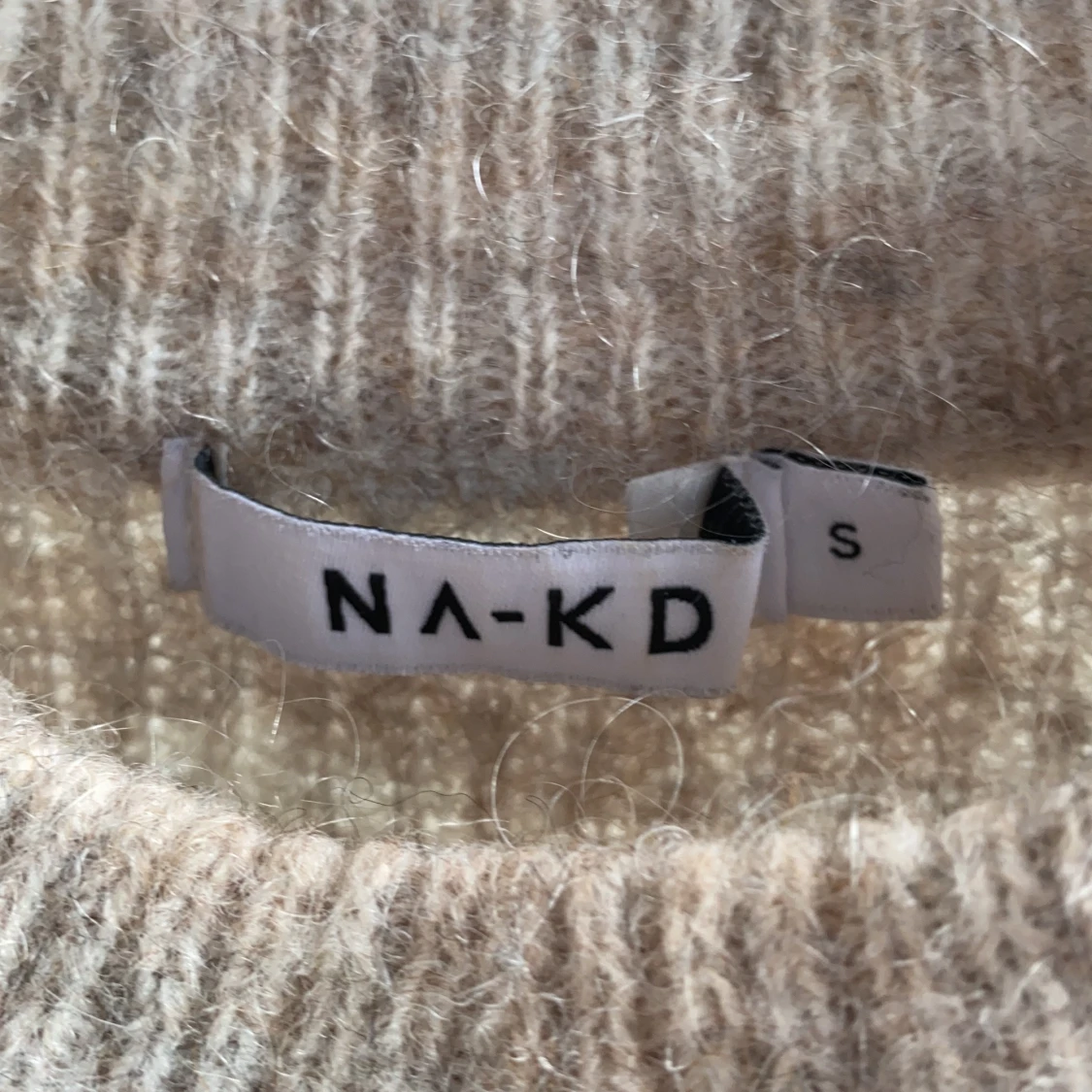 NAKD stickad beige tröja  - 90