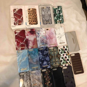  - Säljer av lite skal från ideal of sweden. Alla skal passar iphone 6/6s/7/8 PLUS.   140kr/st för de i förpackning då de är nya och oöppnade. 100kr/st för skal utan förpackning. Resterande skal är knappt använda.  Inget skal har någon skada. Kan skickas.