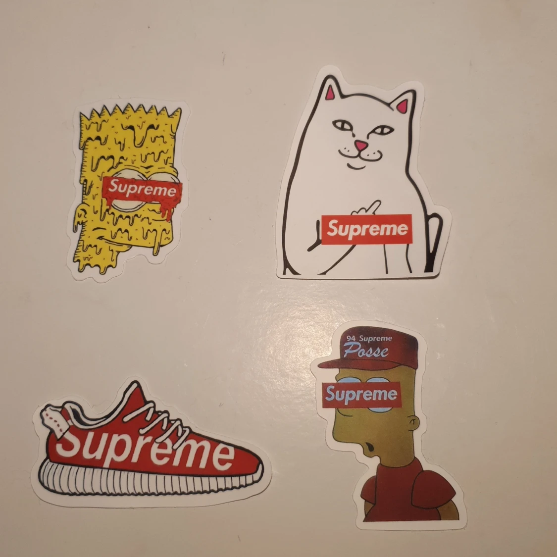 Supreme stickers