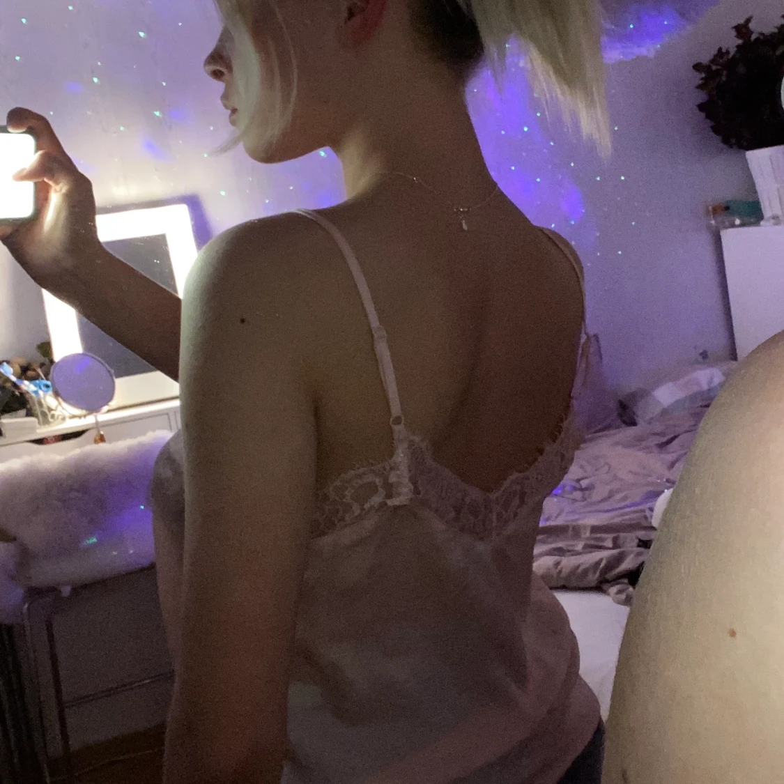 Rosa spetslinne - 90