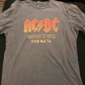  - Acdc, highway to hell 1979/80 your.  Väldigt bra skick, storlek L. 