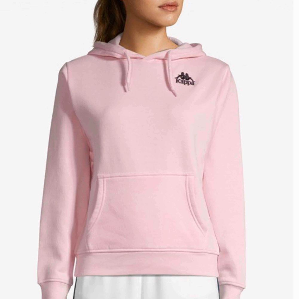 Skit snygg rosa kappa  hoodie endast använd ett fåtal gånger sitter svin snyggt på 💕💕. Huvtröjor & Träningströjor.