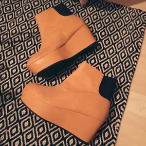 Yellow boots from Monki