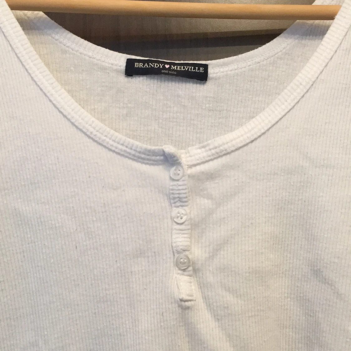 Vit topp från Brandy Melville  - 90