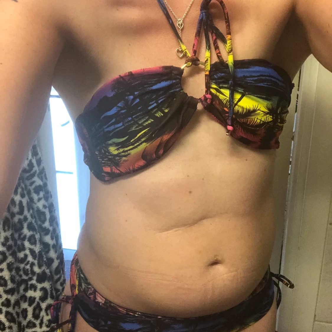 Bikini med palmer  - 90