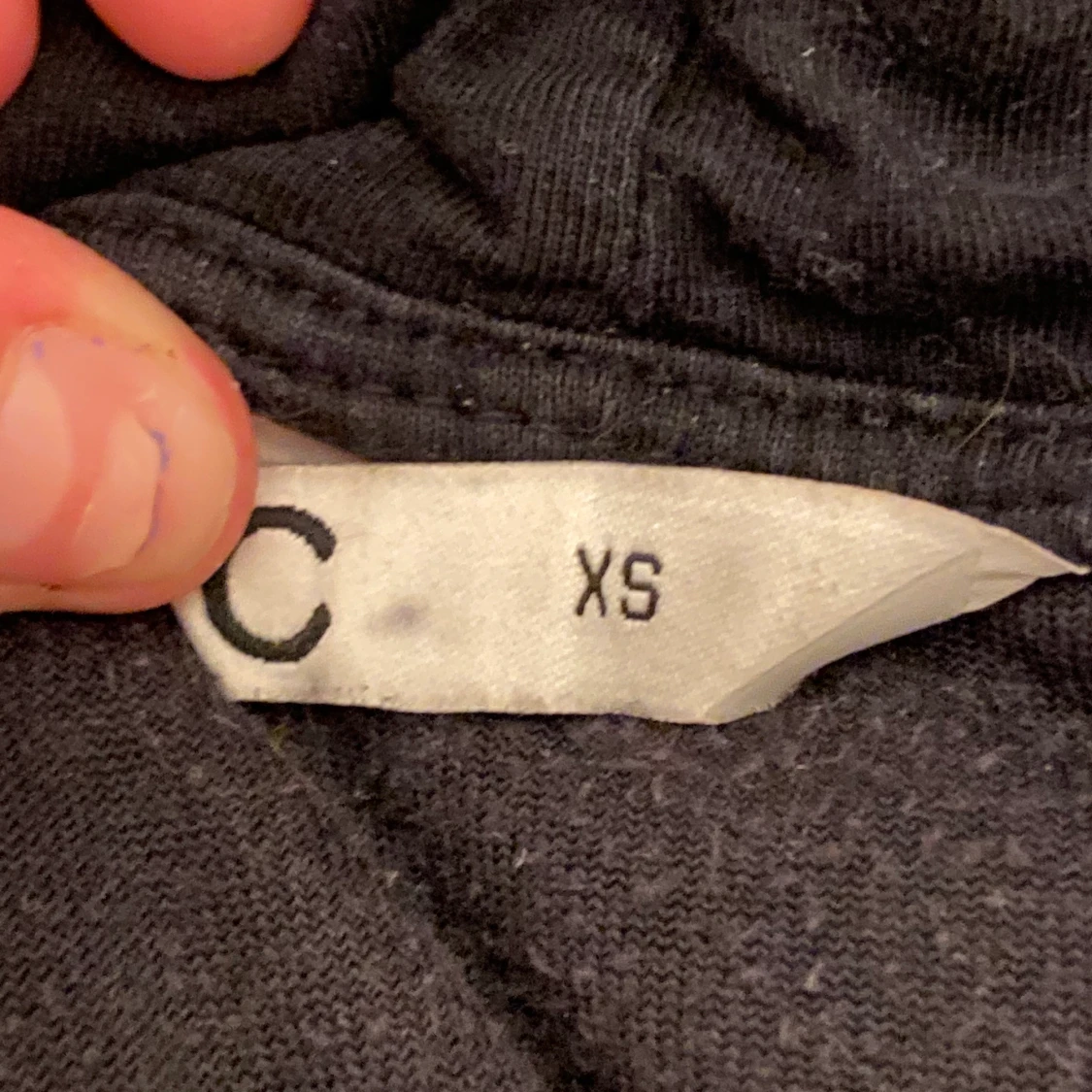 Svart cubuskofta - 90