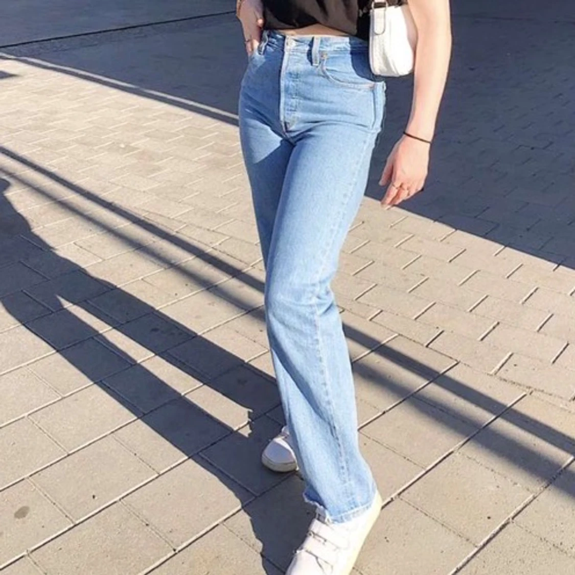 Blåa Levis Jeans - 91