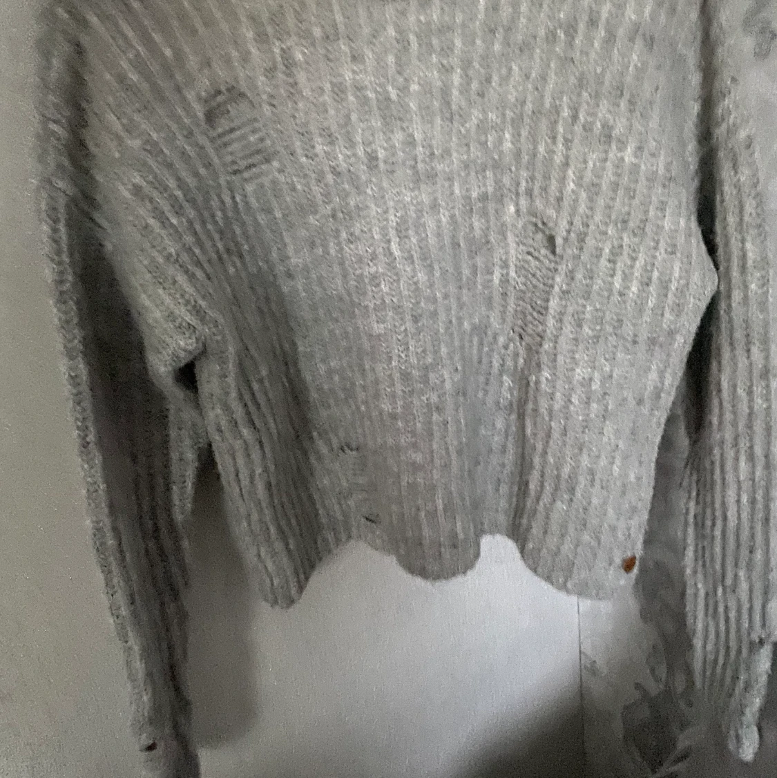 Kappahl, stickad polotröja.storlek s/m - 90