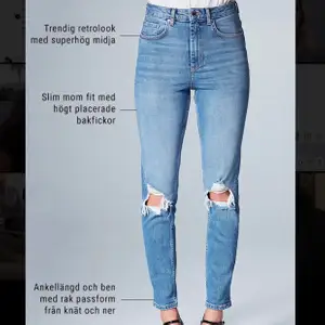 Säljer mina supersnygga jeans i modellen ”Leah” från Gina tricot. Storlek 40 men passar mig som har 38 i allt. Köparen betalar frakt 63kr. Nypris 499.